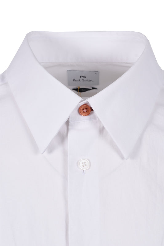 Paul Smith LS Tailored Fit Shirt White