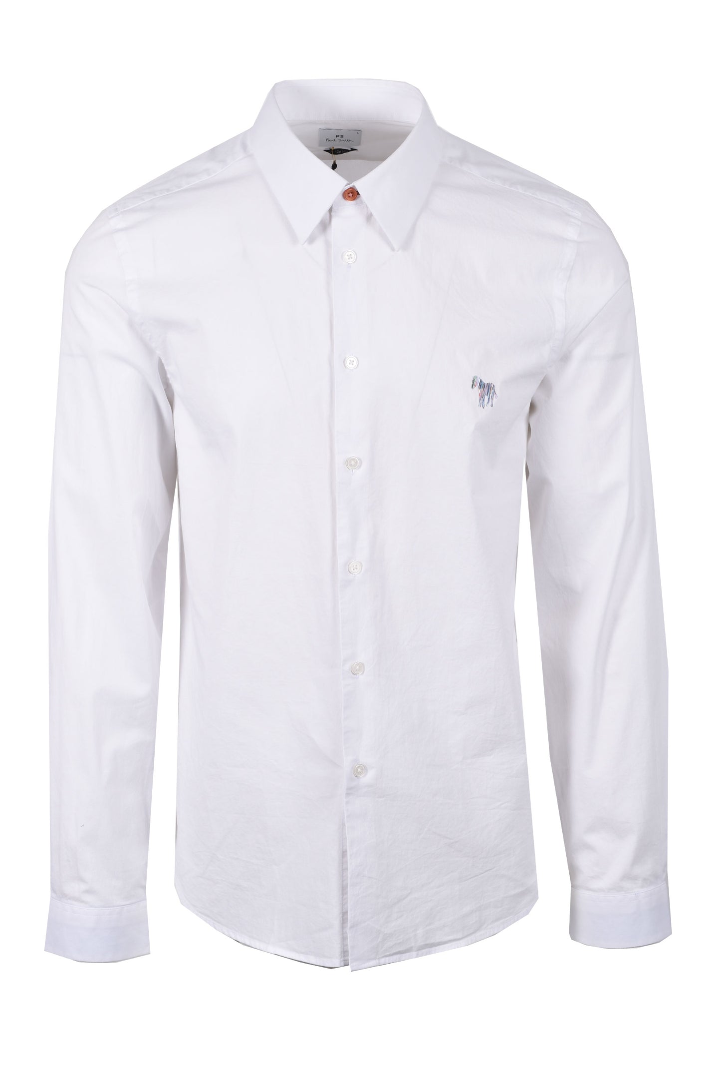 Paul Smith LS Tailored Fit Shirt White