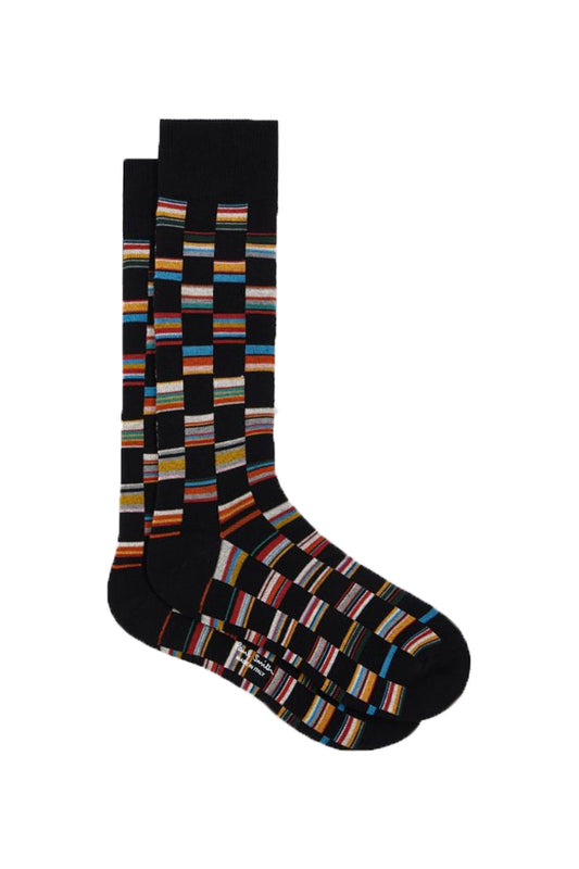 Paul Smith Laurel Sock Multi-Colour Check
