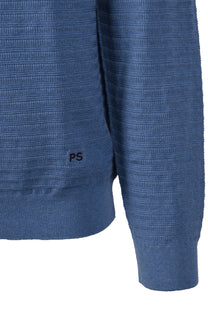 Paul Smith Long Sleeve Polo Greyish Blue Paul Smith