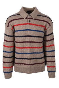 Paul Smith Long Sleeve Polo Sand Paul Smith