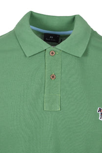 Paul Smith Reg Fit SS Polo Zebra Green Paul Smith