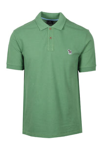Paul Smith Reg Fit SS Polo Zebra Green Paul Smith