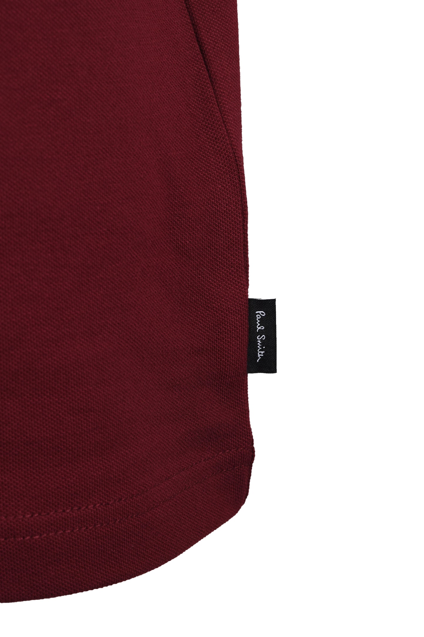 Paul Smith Reg Fit Stripe Placket Polo Burgundy