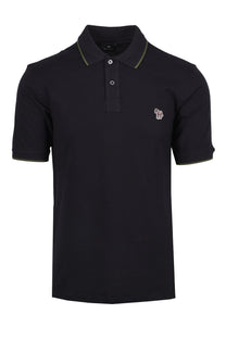 Paul Smith Reg Fit Tipped Polo Black Paul Smith