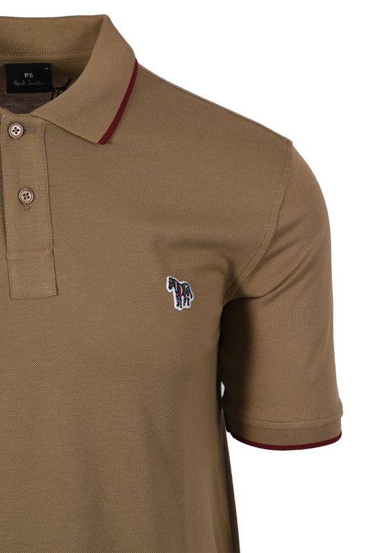 Paul Smith Reg Fit Tipped Polo Camel