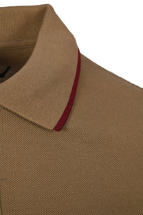 Paul Smith Reg Fit Tipped Polo Camel Paul Smith