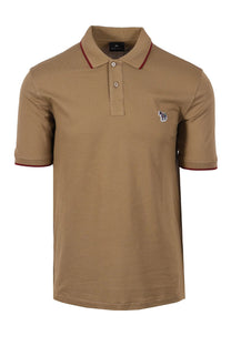 Paul Smith Reg Fit Tipped Polo Camel Paul Smith