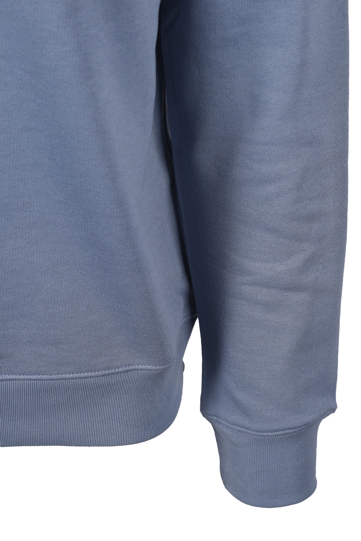 Paul Smith Reg Fit Zebra Half Zip Greyish Blue