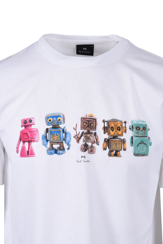 Paul Smith Robots T-Shirt White
