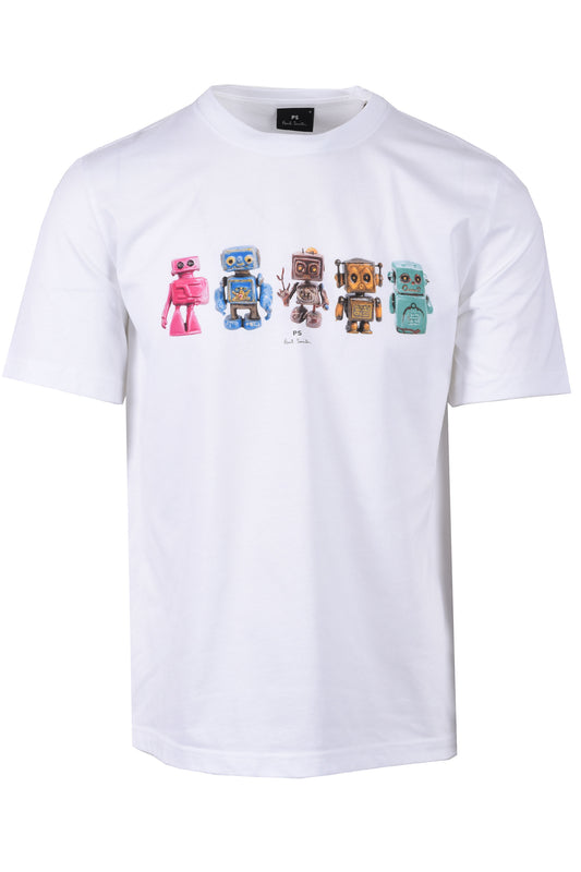 Paul Smith Robots T-Shirt White