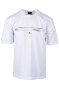 Paul Smith SS Stripe T-Shirt White Paul Smith