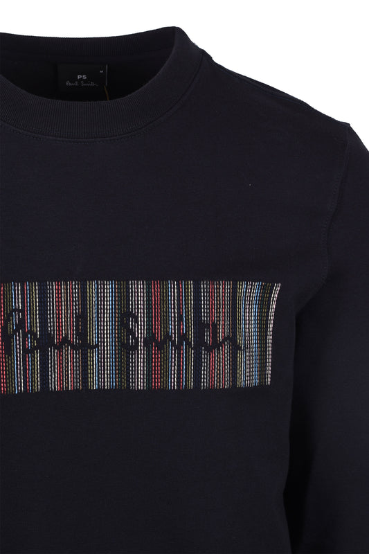 Paul Smith Stripe Sweatshirt Dark Navy