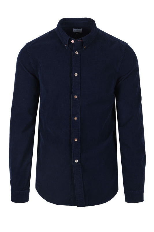 Paul Smith Tailored Corduroy Shirt Dark Navy