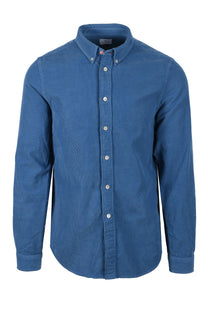 Paul Smith Tailored Corduroy Shirt Petrol Blue Paul Smith