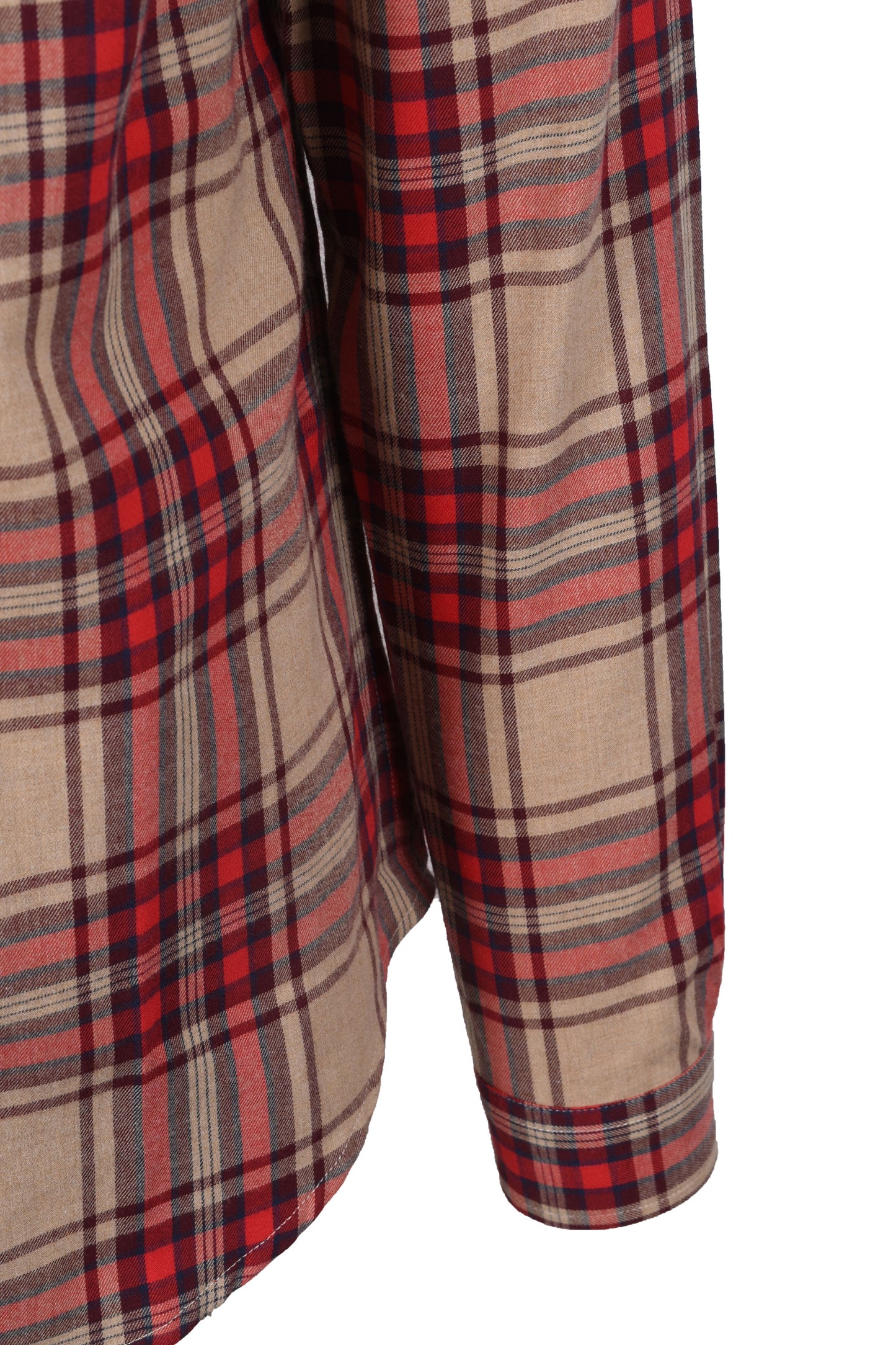 Paul Smith Tailored Fit Check Shirt Tan