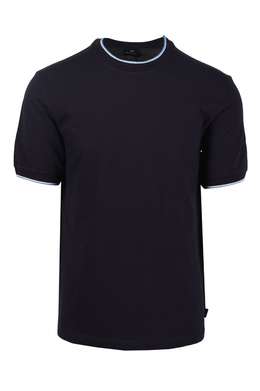Paul Smith Tipped Reg Fit T-shirt Dark Navy
