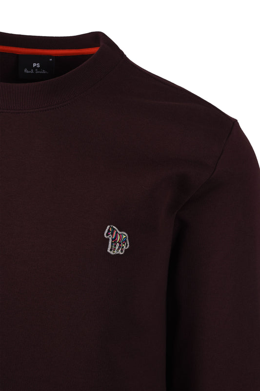 Paul Smith Zebra Sweatshirt Dark Red