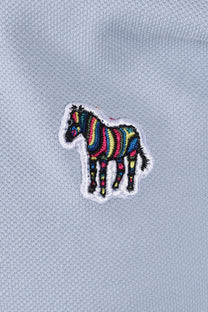 Paul Smith Zebra Tipped Polo Light Blue Paul Smith