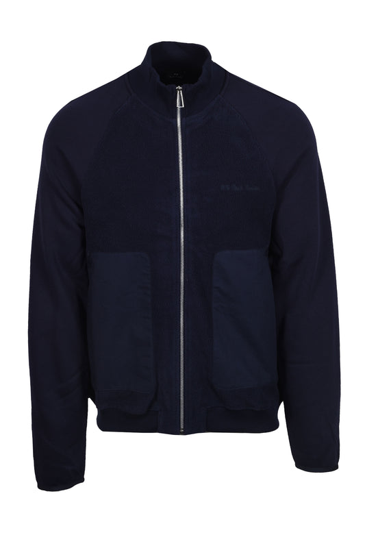 Paul Smith Zip Sweatshirt Dark Navy