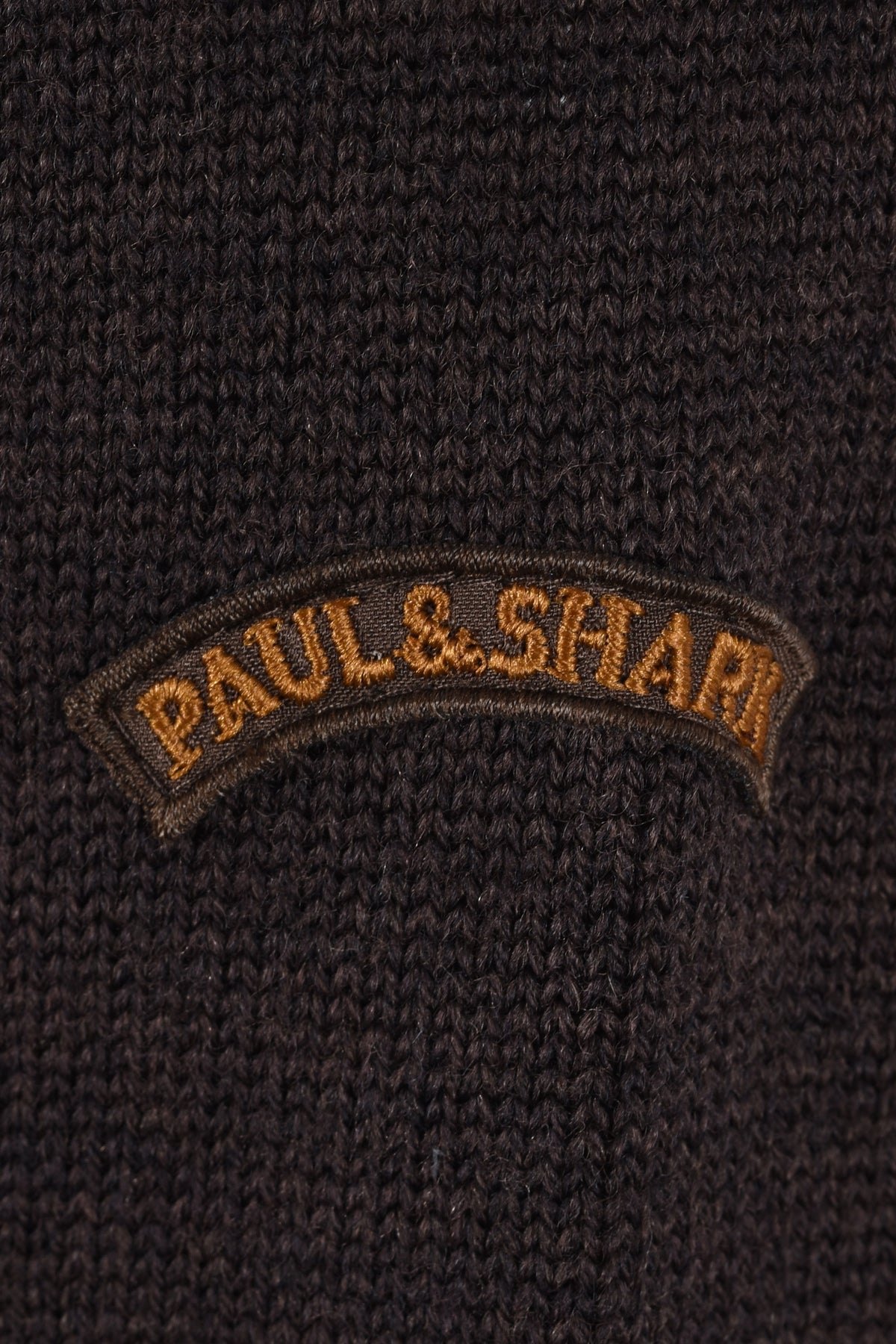 Paul & Shark CREW NECK KNITWEAR BROWN