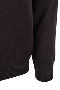 Paul & Shark CREW NECK KNITWEAR BROWN