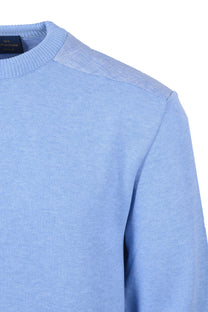Paul & Shark CREW NECK KNITWEAR LIGHT BLUE Paul & Shark