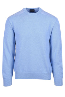 Paul & Shark CREW NECK KNITWEAR LIGHT BLUE Paul & Shark