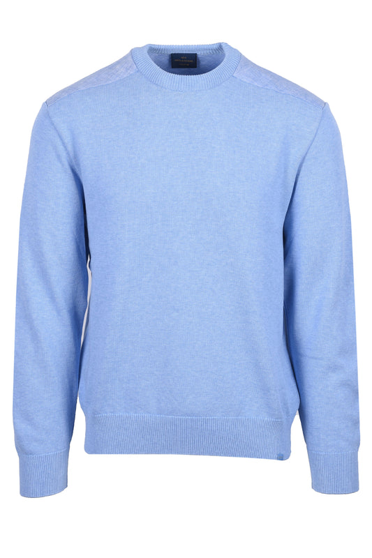 Paul & Shark CREW NECK KNITWEAR LIGHT BLUE