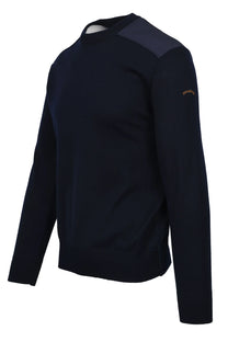 Paul & Shark CREW NECK KNITWEAR NAVY Paul & Shark