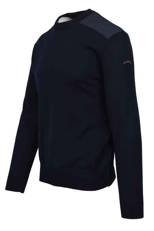 Paul & Shark CREW NECK KNITWEAR NAVY