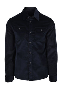 Paul & Shark Corduroy Overshirt Navy Paul & Shark