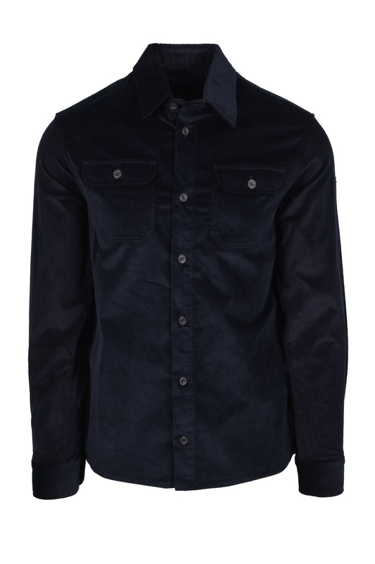 Paul & Shark Corduroy Overshirt Navy