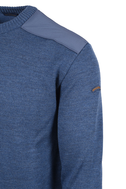 Paul & Shark Crew Neck Knitwear Blue