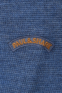 Paul & Shark Crew Neck Knitwear Blue Paul & Shark