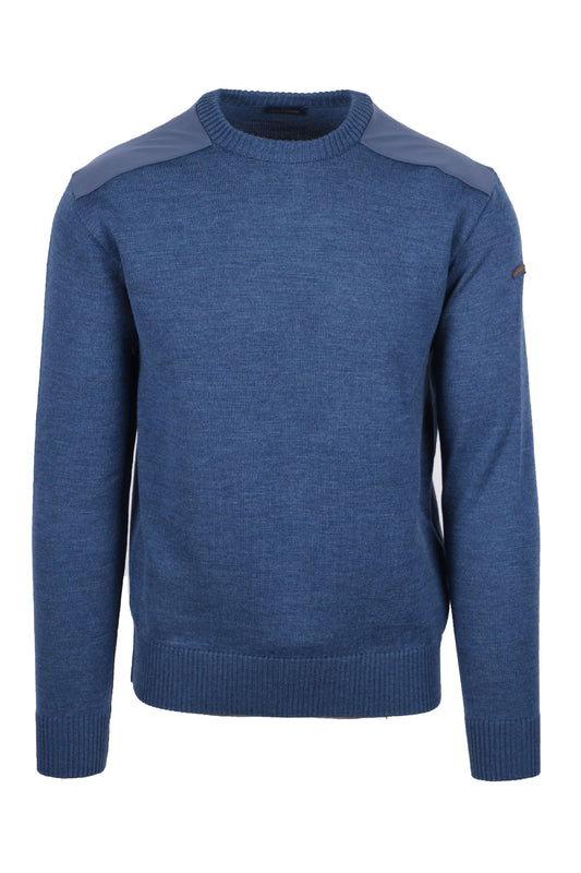 Paul & Shark Crew Neck Knitwear Blue