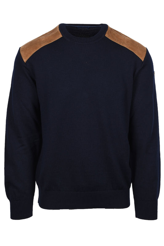 Paul & Shark Crew Neck Knitwear Navy