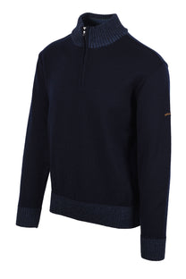 Paul & Shark HALF ZIP JUMPER NAVY