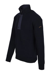 Paul & Shark Half Zip Knitwear Navy Paul & Shark