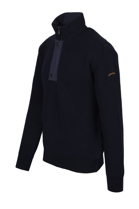 Paul & Shark Half Zip Knitwear Navy