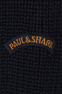 Paul & Shark Half Zip Knitwear Navy Paul & Shark