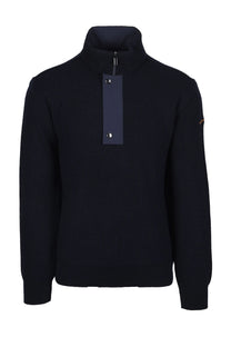 Paul & Shark Half Zip Knitwear Navy Paul & Shark