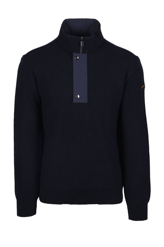 Paul & Shark Half Zip Knitwear Navy