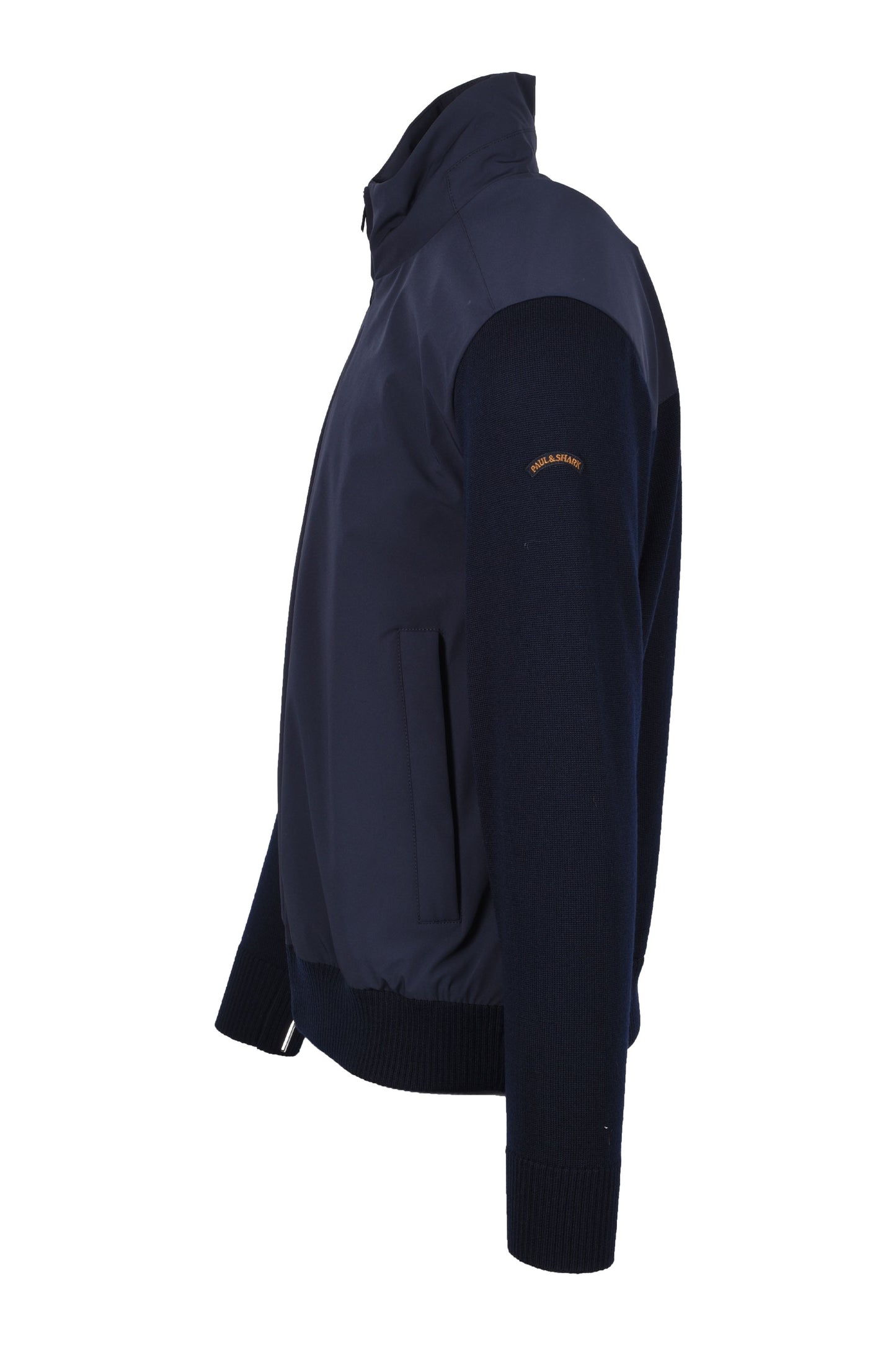 Paul & Shark Mix Media Jacket Navy
