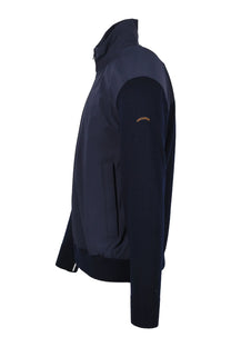 Paul & Shark Mix Media Jacket Navy Paul & Shark