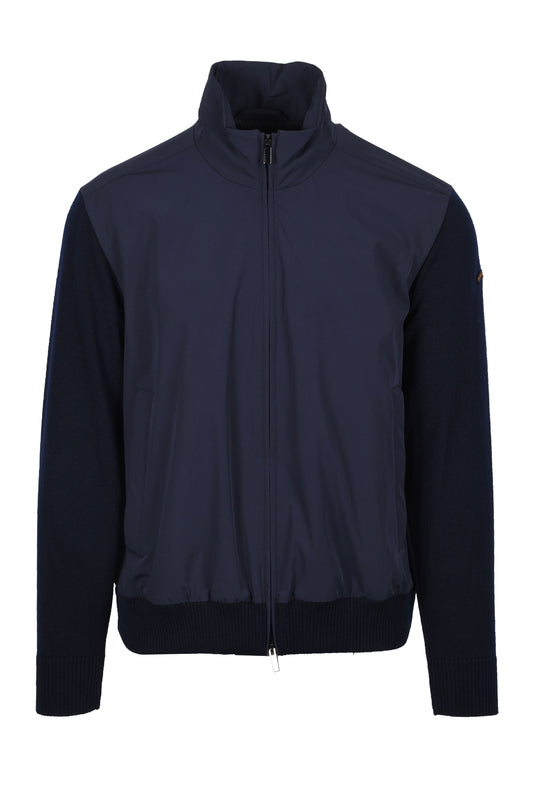 Paul & Shark Mix Media Jacket Navy