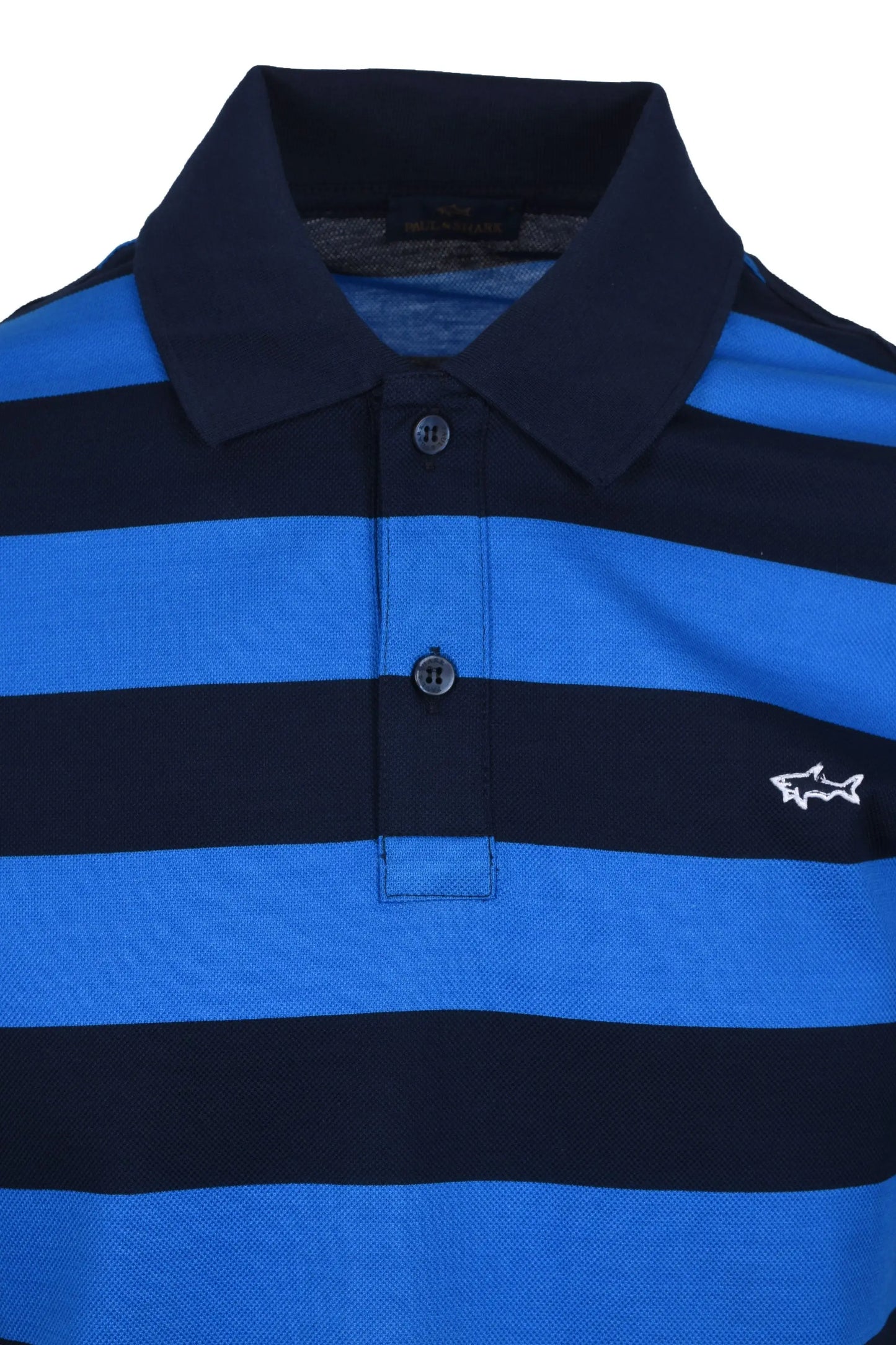 Paul & Shark POLO NAVY/BLUE STRIPE Paul & Shark