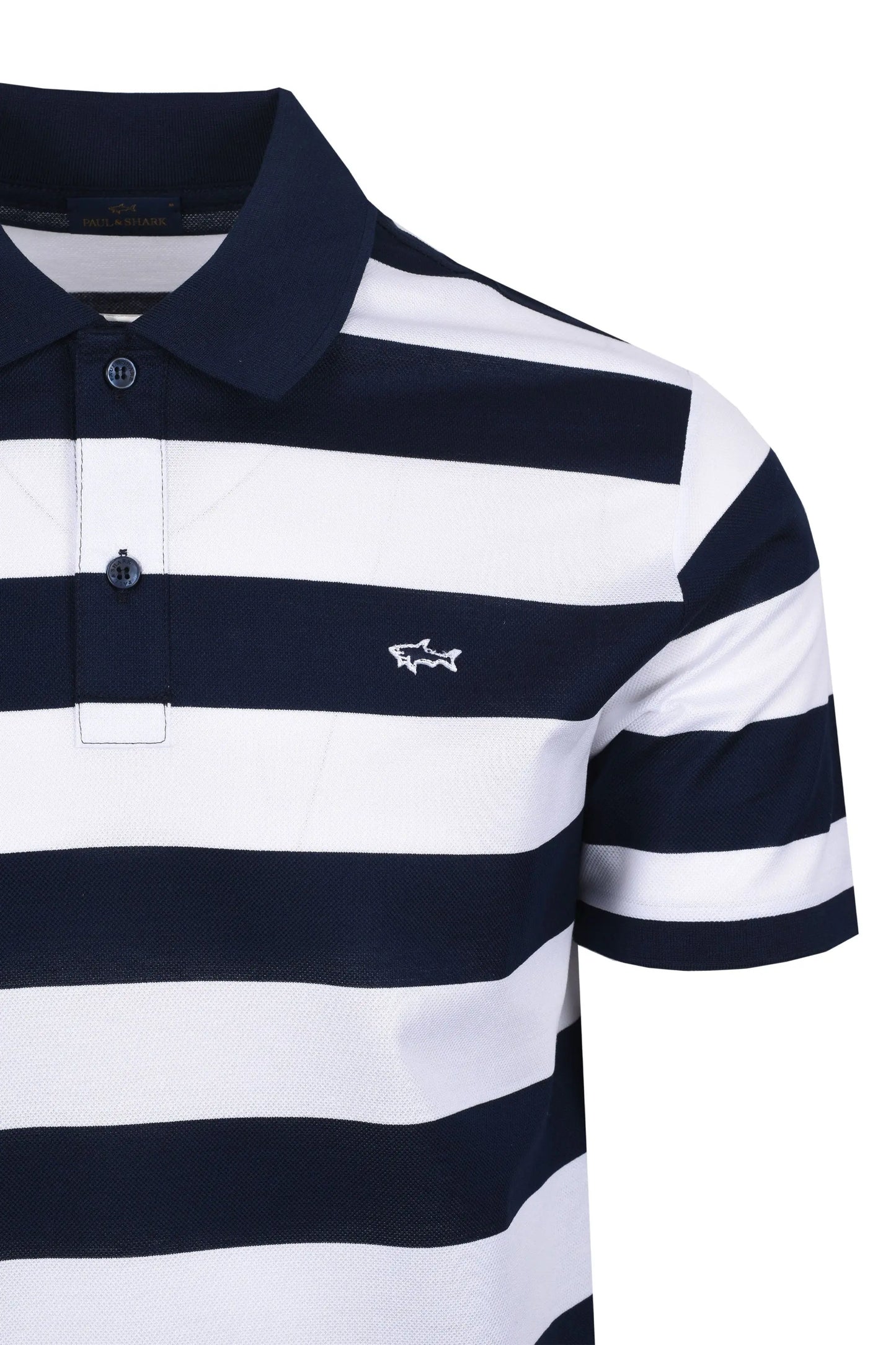 Paul & Shark POLO NAVY/WHITE STRIPE Paul & Shark