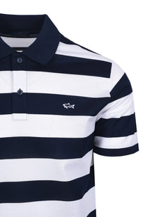 Paul & Shark POLO NAVY/WHITE STRIPE Paul & Shark