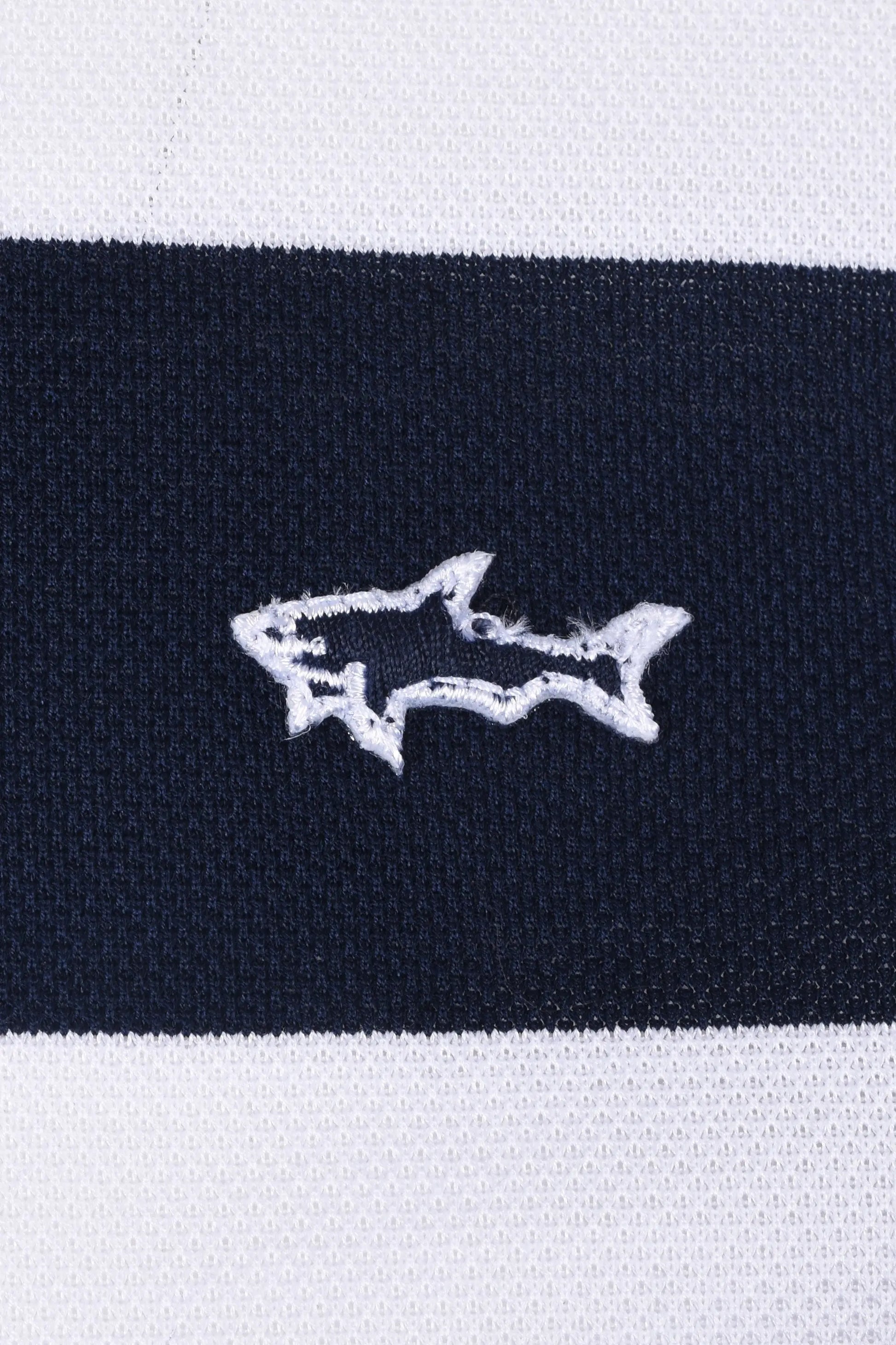 Paul & Shark POLO NAVY/WHITE STRIPE Paul & Shark